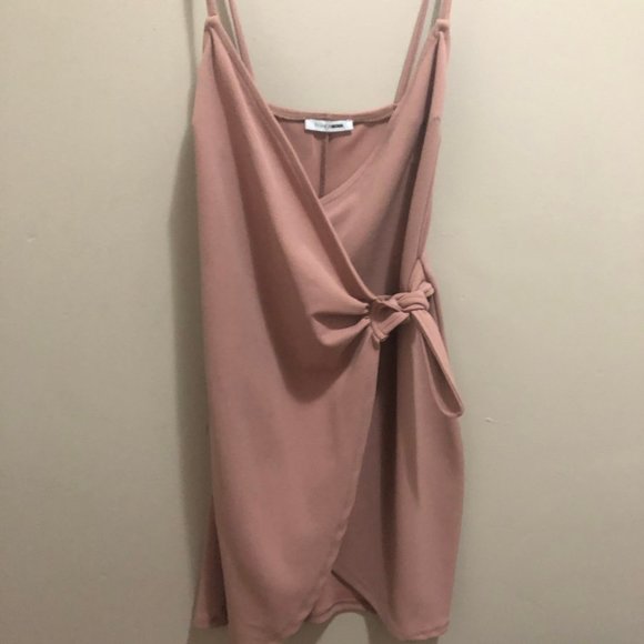 Fashion Nova Lilian Wrap Dress - Picture 2 of 3